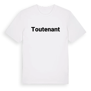 Toutenant fetstil t-shirt – ekologisk bomull t-shirt från Pinshirt