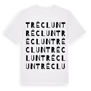 Tréclun ordlek t-shirt – ekologisk bomull t-shirt från Pinshirt