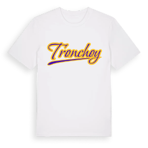 Tronchoy baseball t-shirt – ekologisk bomull t-shirt från Pinshirt