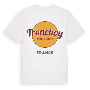 Tronchoy cirkel t-shirt – ekologisk bomull t-shirt från Pinshirt