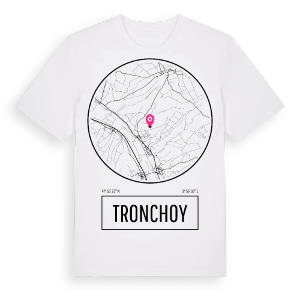 Tronchoy t-shirt – ekologisk bomull t-shirt från Pinshirt