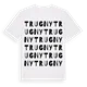 Trugny ordlek t-shirt