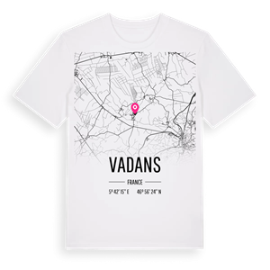 Vadans karta t-shirt – ekologisk bomull t-shirt från Pinshirt