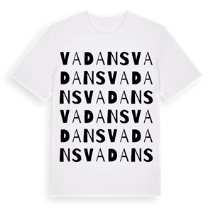Vadans ordlek t-shirt – ekologisk bomull t-shirt från Pinshirt