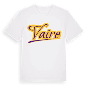 Vaire baseball t-shirt – ekologisk bomull t-shirt från Pinshirt