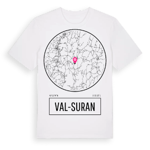 Val-Suran t-shirt – ekologisk bomull t-shirt från Pinshirt
