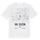 Val-Suzon karta t-shirt