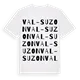Val-Suzon ordlek t-shirt
