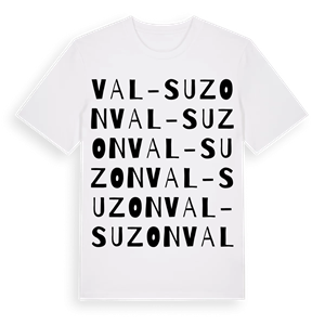 Val-Suzon ordlek t-shirt – ekologisk bomull t-shirt från Pinshirt