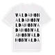 Valdahon ordlek t-shirt