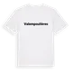 Valempoulières fetstil t-shirt