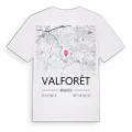 Valforêt karta t-shirt
