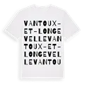 Vantoux-et-Longevelle ordlek t-shirt