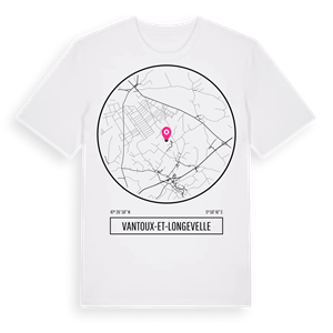 Vantoux-et-Longevelle t-shirt – ekologisk bomull t-shirt från Pinshirt