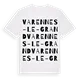 Varennes-le-Grand ordlek t-shirt