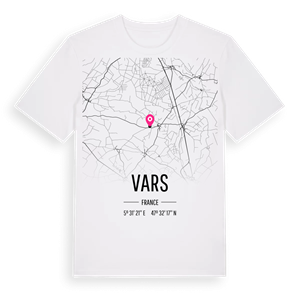 Vars karta t-shirt – ekologisk bomull t-shirt från Pinshirt