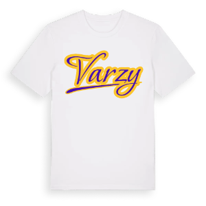 Varzy baseball t-shirt – ekologisk bomull t-shirt från Pinshirt