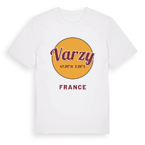 Varzy cirkel t-shirt – ekologisk bomull t-shirt från Pinshirt