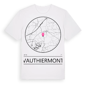 Vauthiermont t-shirt – ekologisk bomull t-shirt från Pinshirt