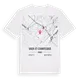 Vaux-et-Chantegrue karta t-shirt