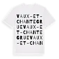 Vaux-et-Chantegrue ordlek t-shirt