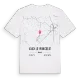 Vaux-le-Moncelot karta t-shirt