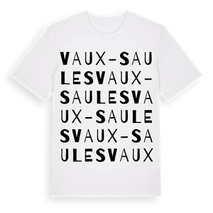 Vaux-Saules ordlek t-shirt – ekologisk bomull t-shirt från Pinshirt