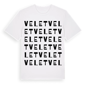 Velet ordlek t-shirt – ekologisk bomull t-shirt från Pinshirt