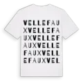 Vellefaux ordlek t-shirt