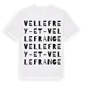 Vellefrey-et-Vellefrange ordlek t-shirt