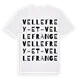 Vellefrey-et-Vellefrange ordlek t-shirt