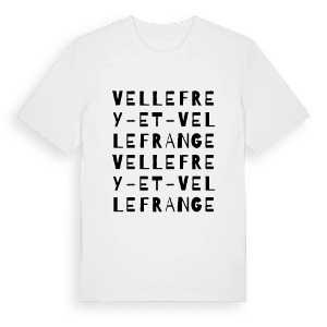 Vellefrey-et-Vellefrange ordlek t-shirt – ekologisk bomull t-shirt från Pinshirt