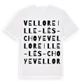 Velloreille-lès-Choye ordlek t-shirt