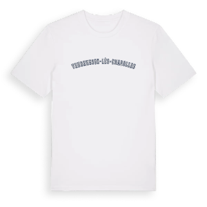 Vendenesse-lès-Charolles college t-shirt – ekologisk bomull t-shirt från Pinshirt