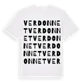 Verdonnet ordlek t-shirt