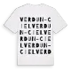 Verdun-Ciel ordlek t-shirt