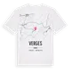 Verges karta t-shirt