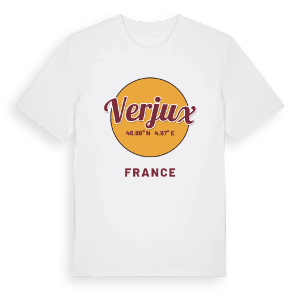 Verjux cirkel t-shirt – ekologisk bomull t-shirt från Pinshirt