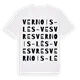 Vernois-lès-Vesvres ordlek t-shirt
