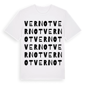 Vernot ordlek t-shirt – ekologisk bomull t-shirt från Pinshirt