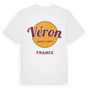 Véron cirkel t-shirt – ekologisk bomull t-shirt från Pinshirt