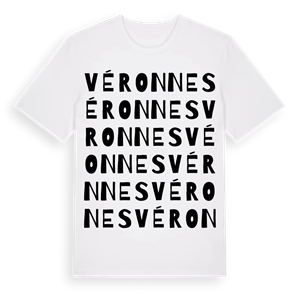 Véronnes ordlek t-shirt – ekologisk bomull t-shirt från Pinshirt