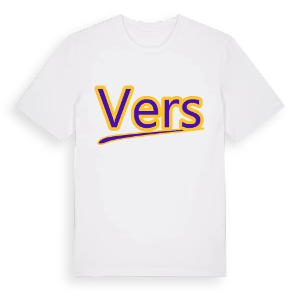 Vers baseball t-shirt – ekologisk bomull t-shirt från Pinshirt