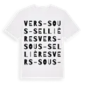 Vers-sous-Sellières ordlek t-shirt