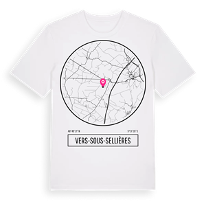 Vers-sous-Sellières t-shirt – ekologisk bomull t-shirt från Pinshirt