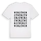 Verzé ordlek t-shirt