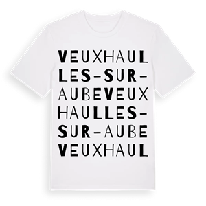 Veuxhaulles-sur-Aube ordlek t-shirt – ekologisk bomull t-shirt från Pinshirt