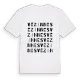 Vézinnes ordlek t-shirt