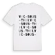 Vic-sous-Thil ordlek t-shirt