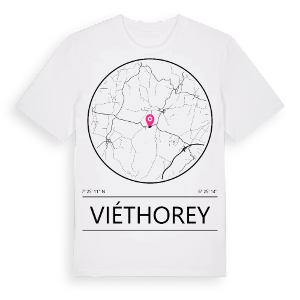 Viéthorey t-shirt – ekologisk bomull t-shirt från Pinshirt